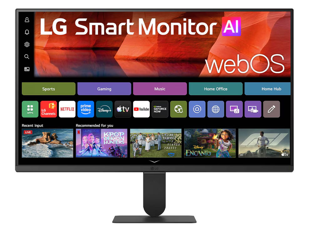 LG Smart Monitor AI 24U511SB-B [23.8インチ]