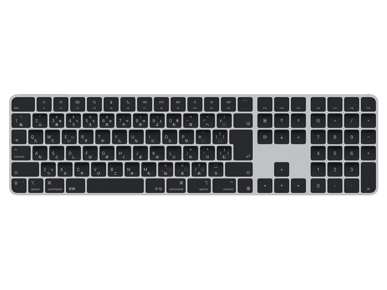 Magic Keyboard テンキー付き (JIS) MXK83J/A [ブラック]