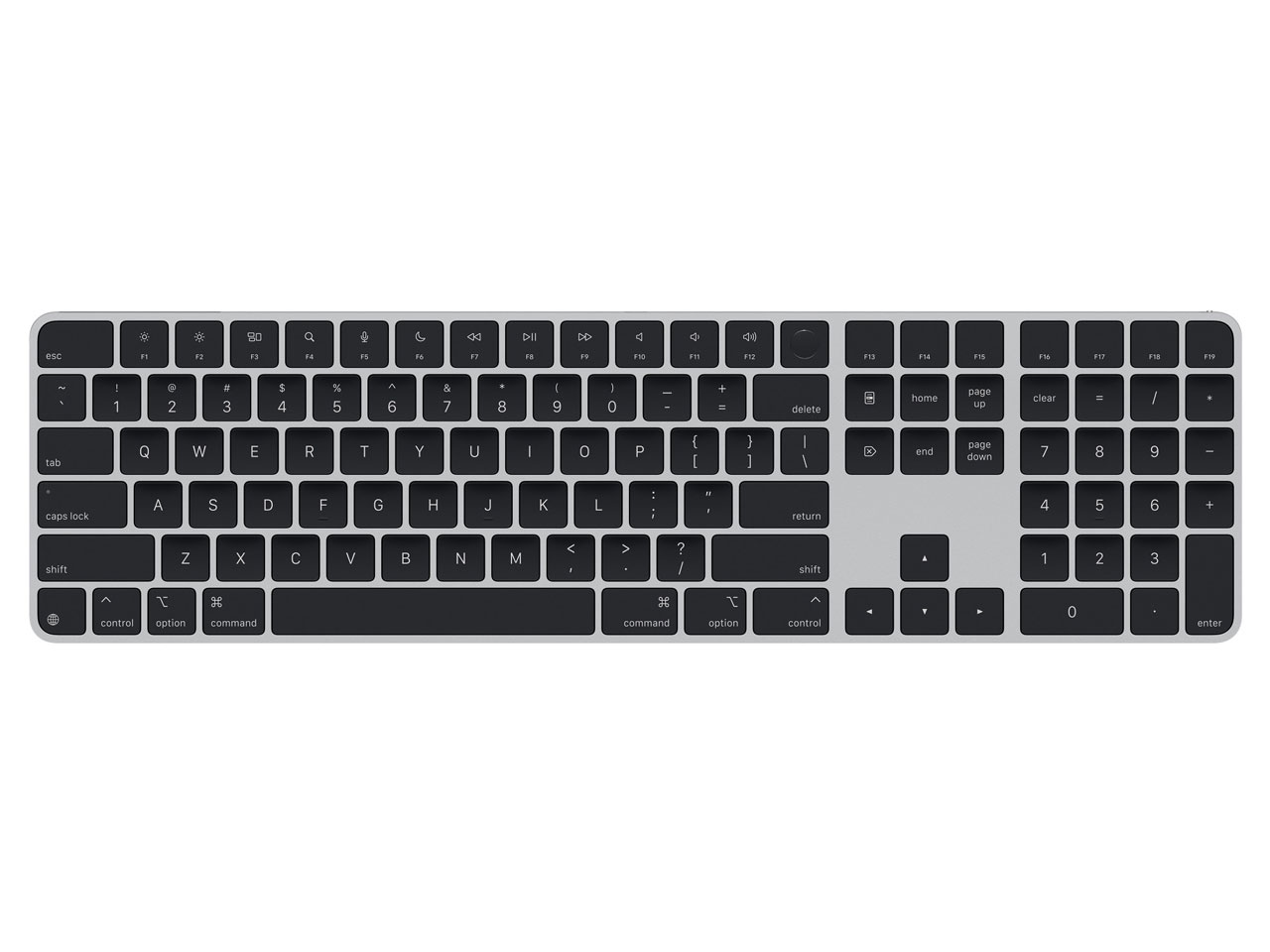 Magic Keyboard テンキー付き 英語(US) MXK83LL/A [ブラック]