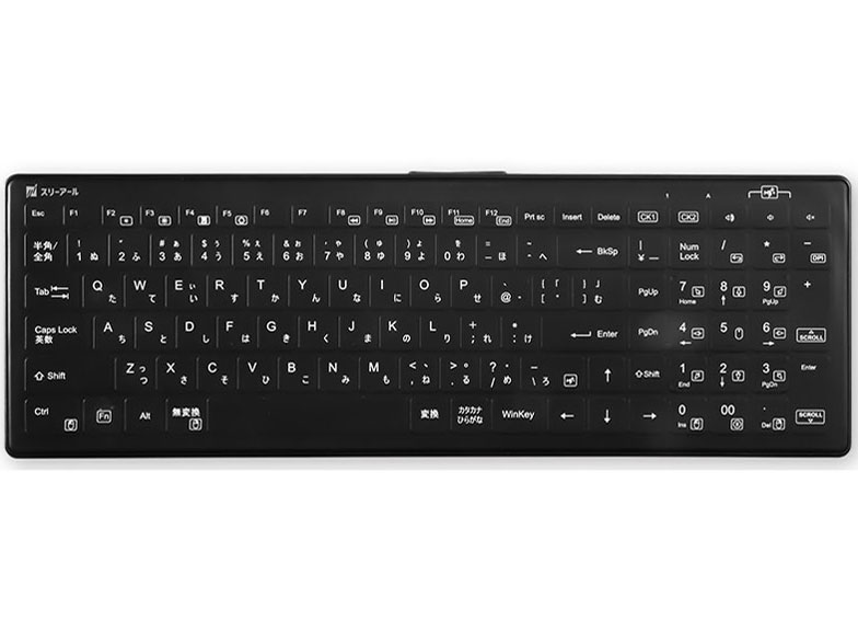 3R-WOKB01BK [BLACK]