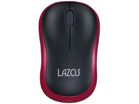 Lazos Bluetoothマウス L-BTM-P [レッド]