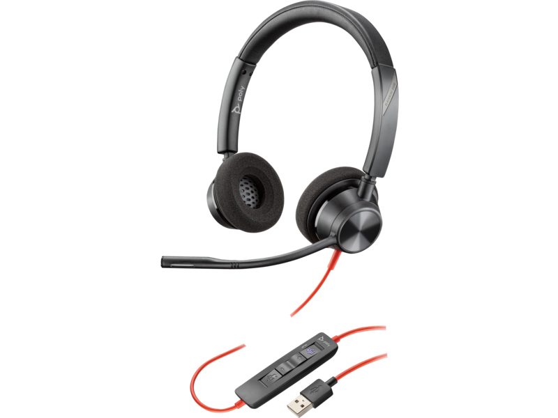 Blackwire 3320 USB-A MS 76J17AA [ブラック]