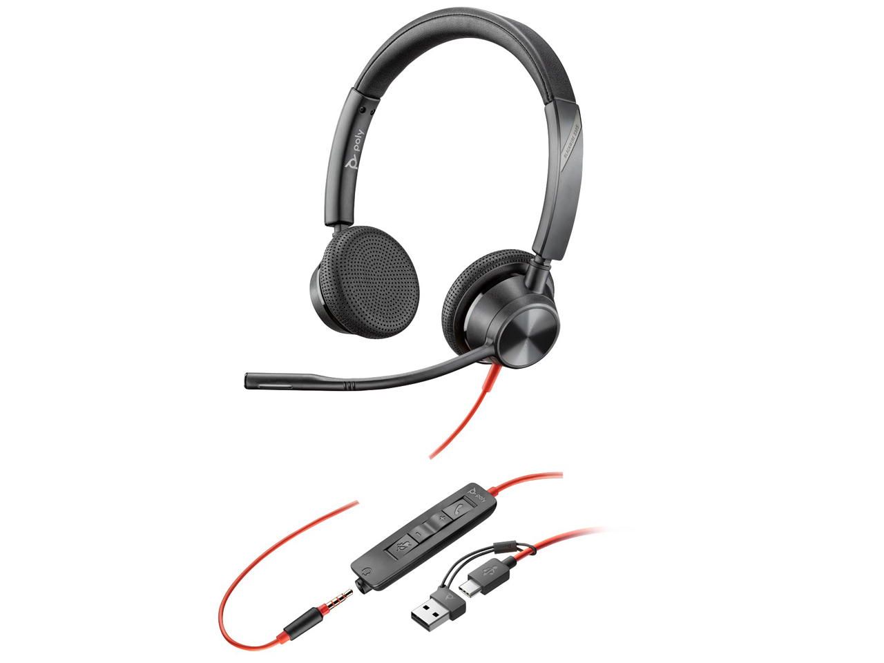 Blackwire 3325 USB-C +C/A 8X221AA [ブラック]