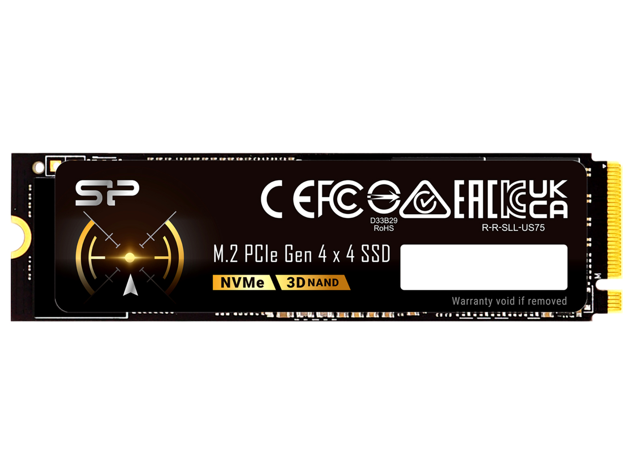 PCIe Gen 4x4 US75 SP04KGBP44US7505