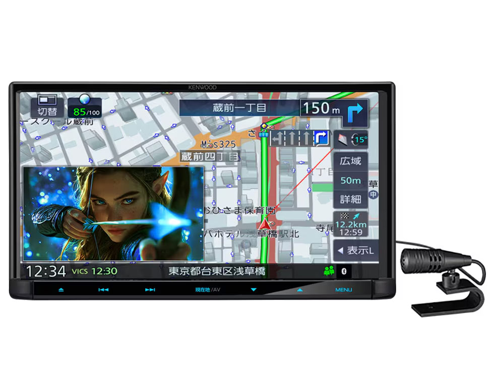 彩速ナビ MDV-D413
