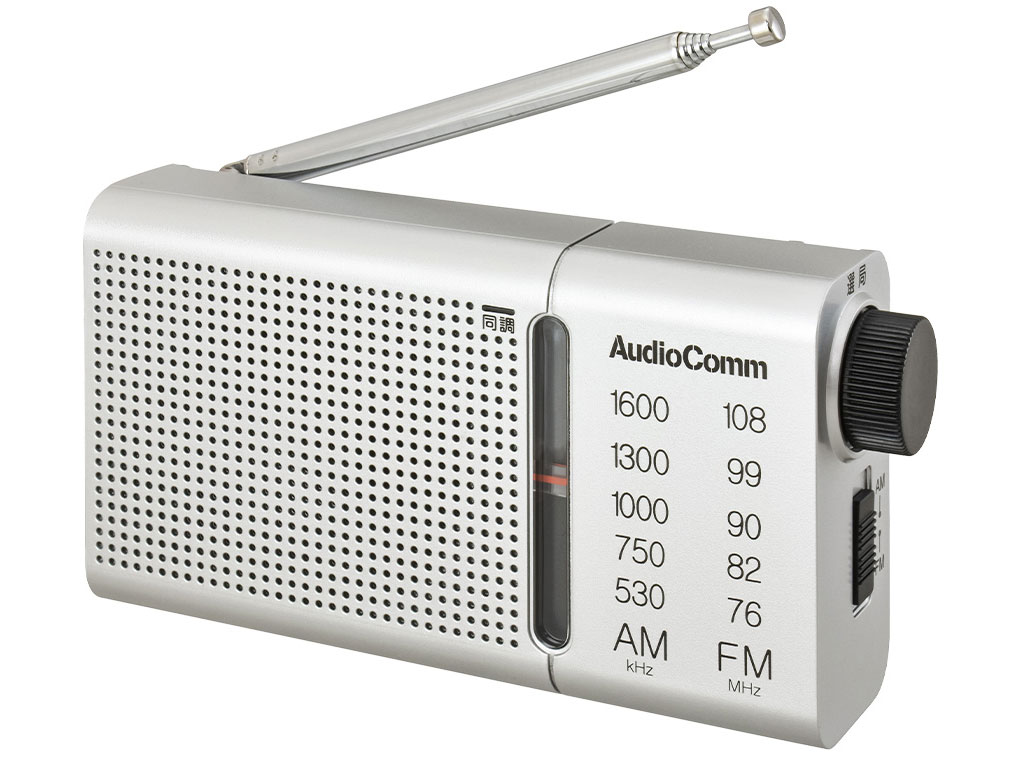 AudioComm RAD-P503S [シルバー]