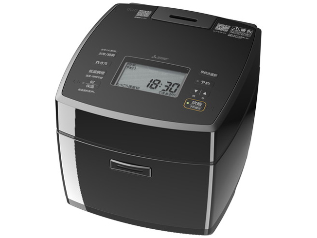 備長炭 炭炊釜 NJ-VP10J-B [黒曜]