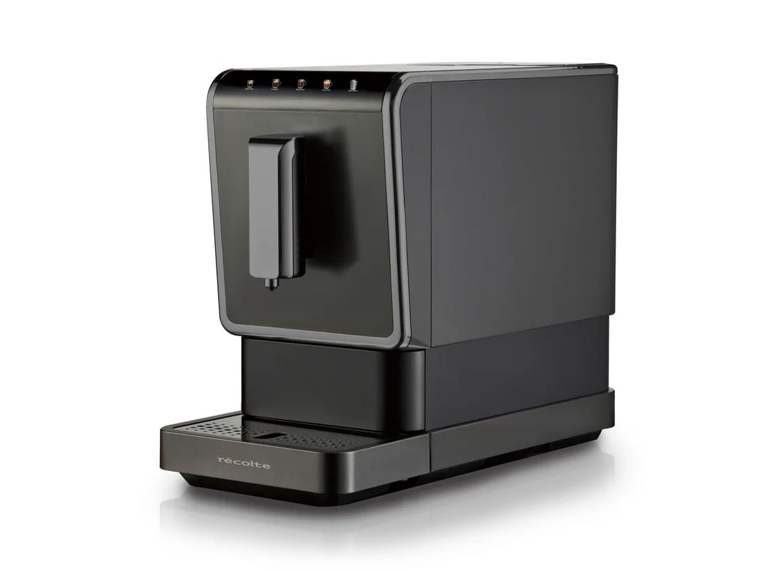 全自動エスプレッソコーヒーマシン REC-1(BK) [ナチュラルブラック]