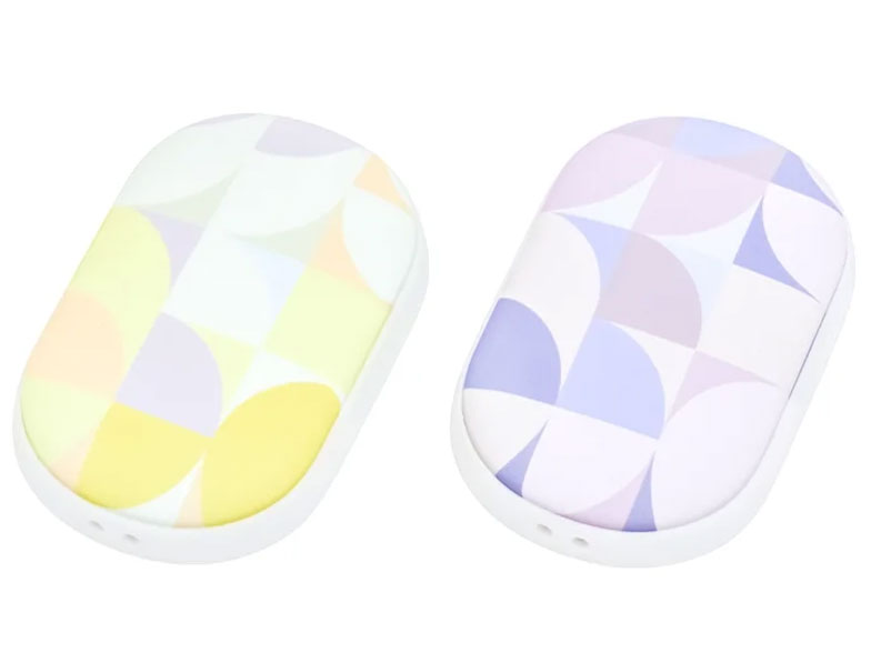 e-Kairo Share 充電式カイロ+バッテリー+LEDライト EK-SH25 [ジオメトリー]
