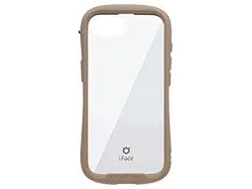 iFace Reflection 強化ガラスクリアケース iPhone 16e用 [ベージュ]