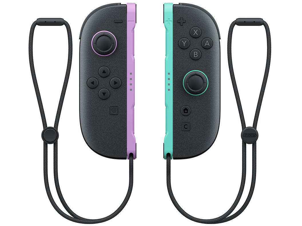 Joy-Con 2 (L)/(R) BEE-A-JABAB [ライトパープル/ライトグリーン]