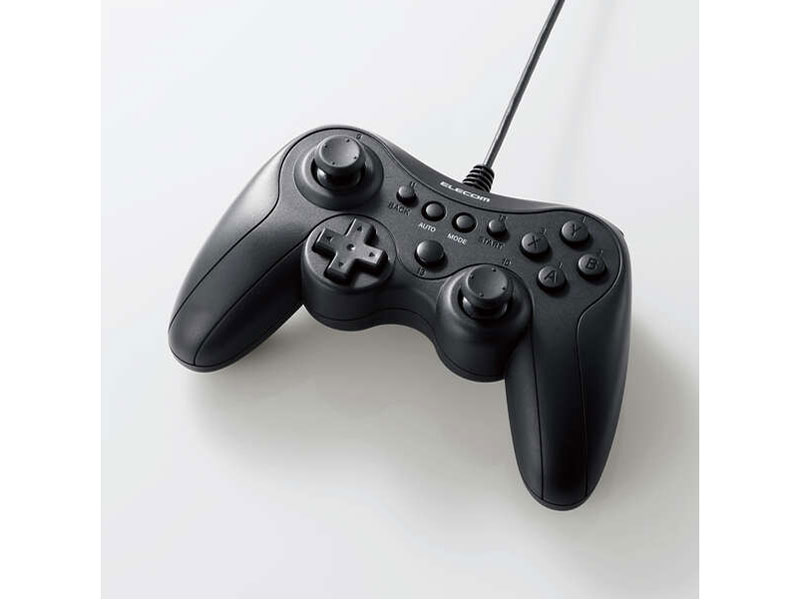 ELECOM GAMING 有線スタンダードゲームパッド GP20X JC-GP20XBK [ブラック]