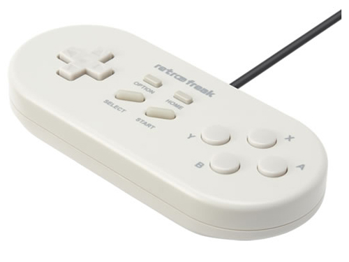 レトロフリーク標準コントローラー CY-RF-3R [グレー]