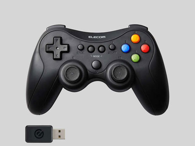 ELECOM GAMING 無線 FPS ゲームパッド GP50S JC-GP50SVBK [ブラック]