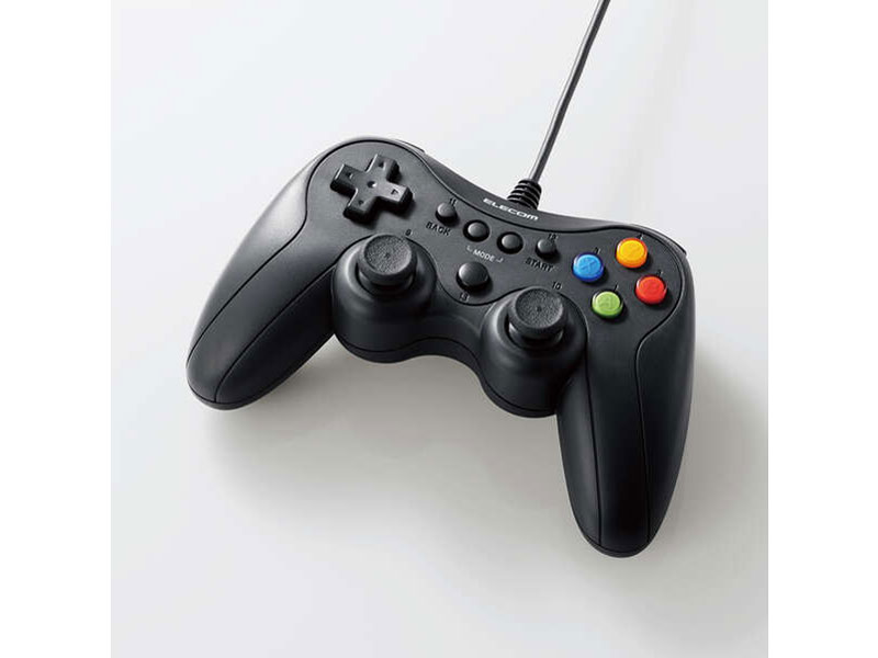 ELECOM GAMING 有線FPSゲームパッド GP30SV JC-GP30SVBK [ブラック]