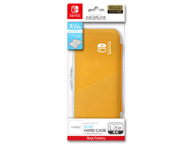 irodori スリムハードケース for Nintendo Switch Lite HSH-001-3 [ライトオレンジ]