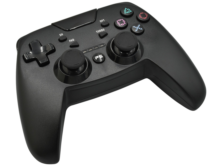 PS4/PS3/PC用 シンプルコントローラー ワイヤレスターボ SASP-0619