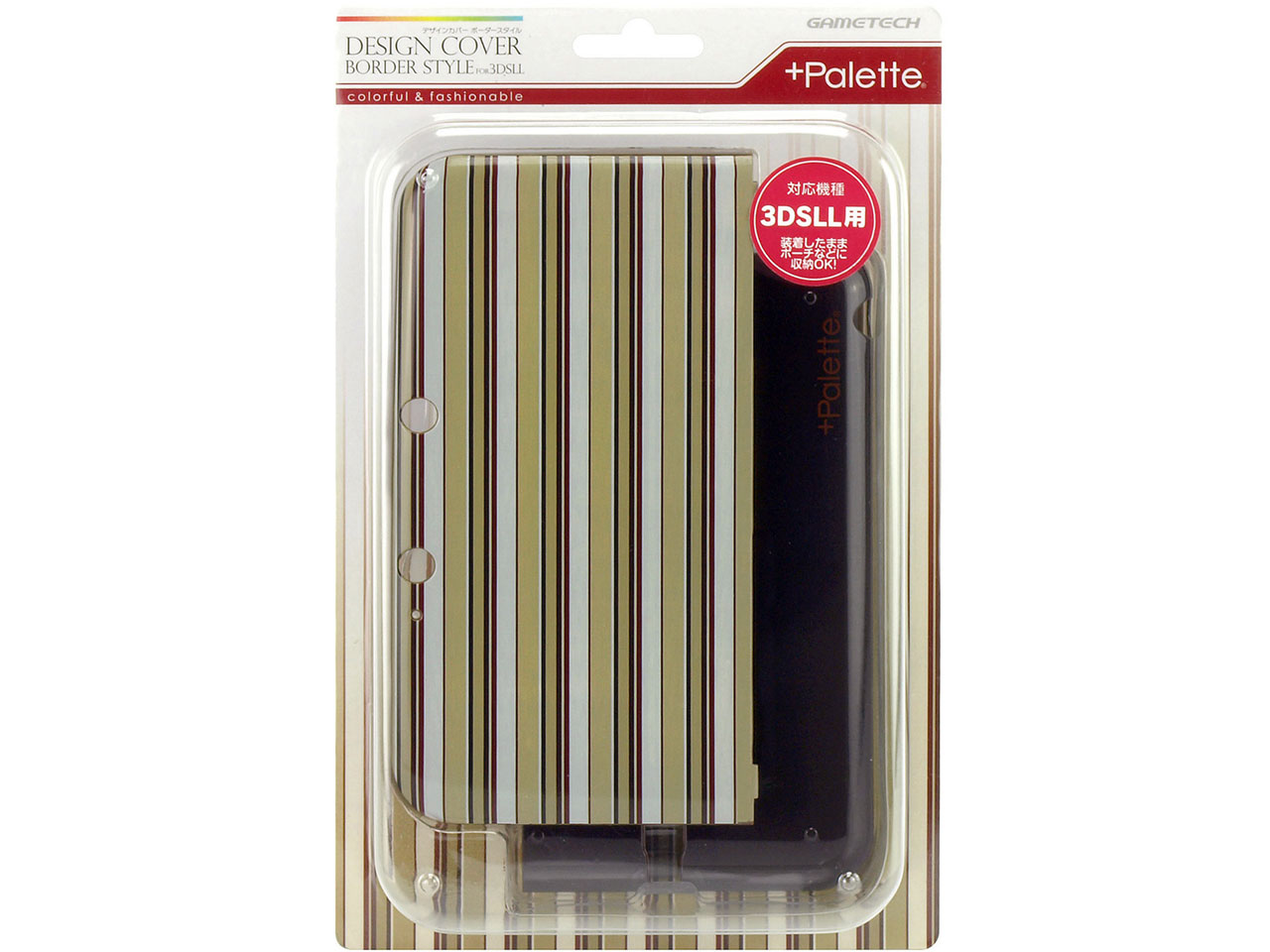 +Palette 3DLDHC06 [カーキブラウン]
