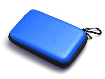 3DS LL用 セミハードポーチ DJ-3DLSP-BL [ブルー]