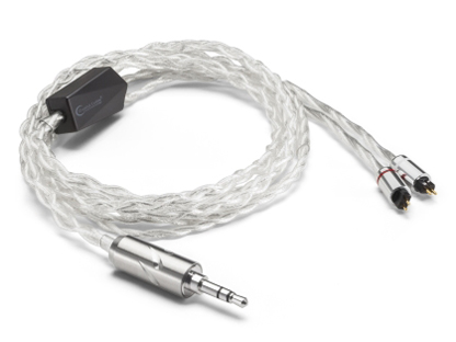 Astell&Kern×Crystal Cable PEF31-CRYSTAL-2PIN-3.5MM ミニプラグ⇔2ピン [1.2m]