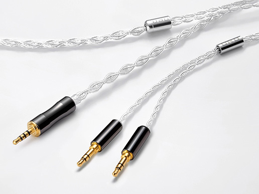 Celestial force C4 3.5φ Slim body double 2.5φ 2.5mm(4極)⇔ミニプラグx2 [1.2m]