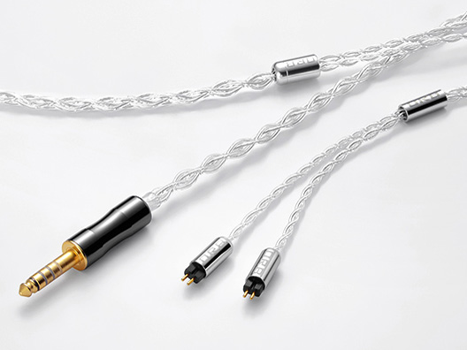Celestial force C4 Custom IEM 2pin 4.4φ 4.4mmバランス(5極)⇔2ピン [1.2m]