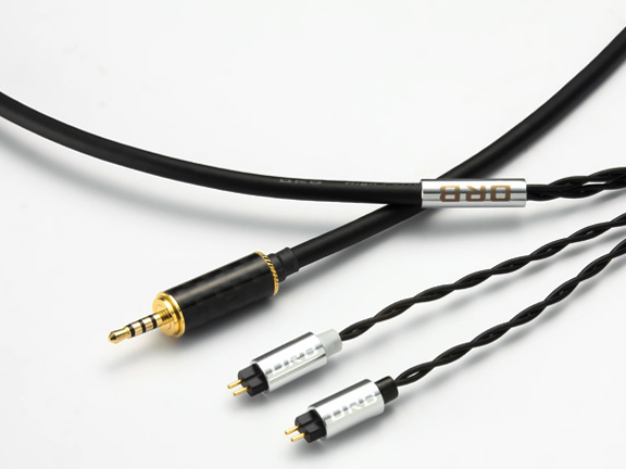 Clear force Custom IEM 2pin 2.5φ Balanced マイクロミニプラグ(4極)⇔専用端子 [1.2m]