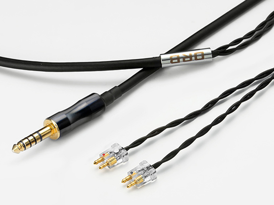 Clear force FitEar 4.4φ 4.4mmバランス(5極)⇔専用端子 [1.2m]
