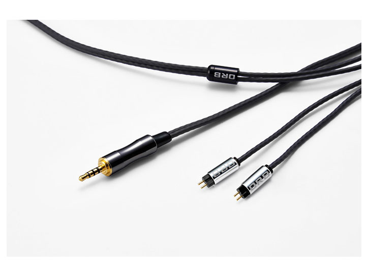 Clear force Nova 2nd generation Custom IEM 2pin 2.5φ 2.5mm(4極)⇔2ピン [1.2m]