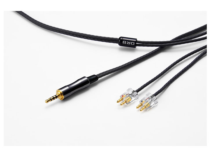 Clear force Nova 2nd generation FitEar 2.5φ 2.5mm(4極)⇔2ピン [1.2m]