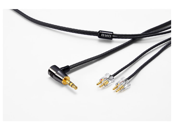 Clear force Nova 2nd generation FitEar 3.5φL ミニプラグ⇔2ピン [1.2m]