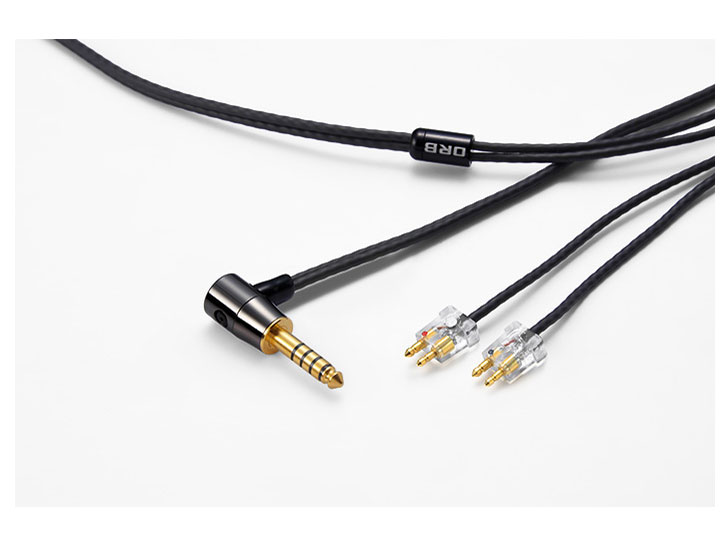 Clear force Nova 2nd generation FitEar 4.4φL 4.4mmバランス(5極)⇔2ピン [1.2m]