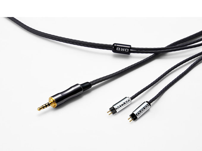 Clear force Nova Custom IEM 2pin 2.5φ 2.5mm(4極)⇔2ピン [1.2m]