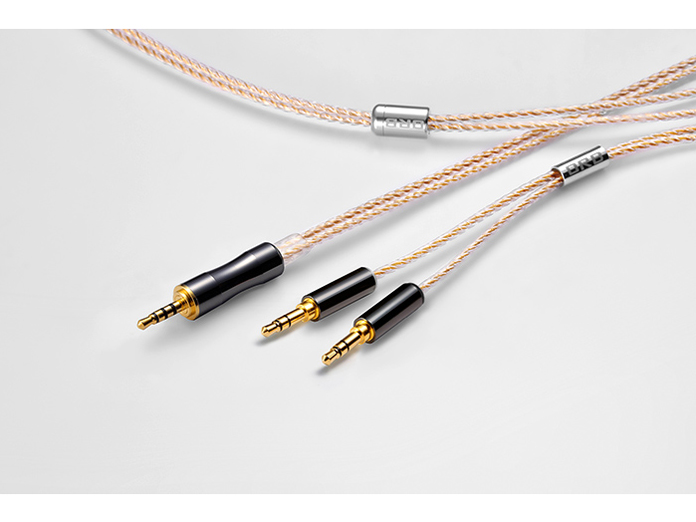Clear force Ultimate CL 3.5φ Slim body double 2.5φ 2.5mm(4極)⇔ミニプラグx2 [1.2m]