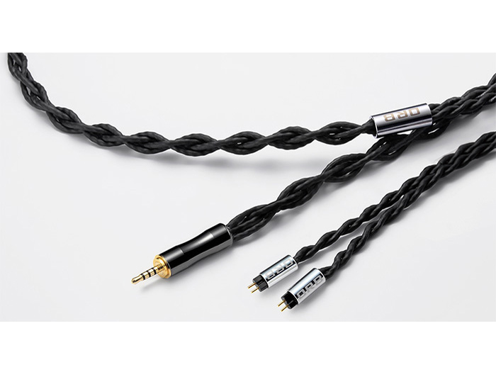Clear force Ultimate core-8 Custom IEM 2pin 2.5φ 2.5mm(4極)⇔2ピン [1.2m]