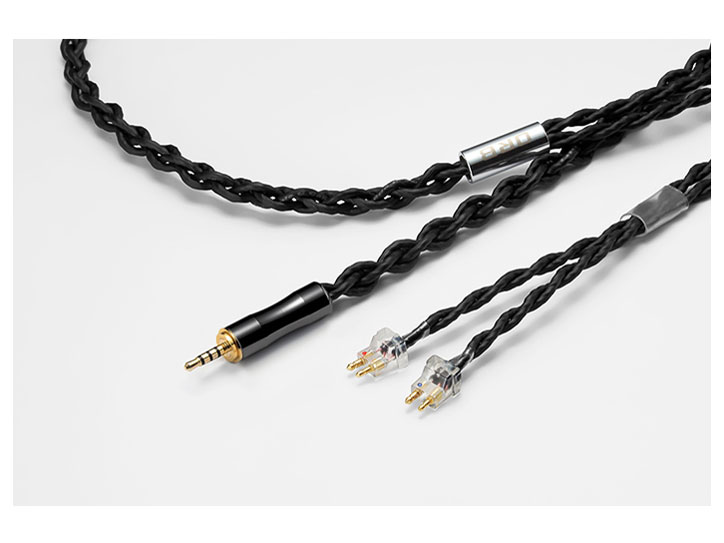 Clear force Ultimate core-8 FitEar 2.5φ 2.5mm(4極)⇔2ピン [1.2m]