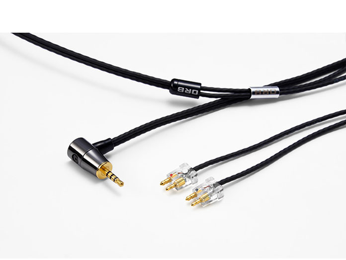 Clear force Ultimate FitEar 2.5φL 2.5mm(4極)⇔2ピン [1.2m]