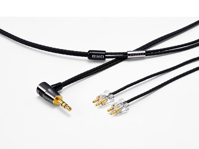 Clear force Ultimate FitEar 3.5φL ミニプラグ⇔2ピン [1.2m]
