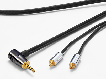 Clear force Ultimate MMCX for IE 2.5φL 2.5mm(4極)⇔MMCX [1.2m]