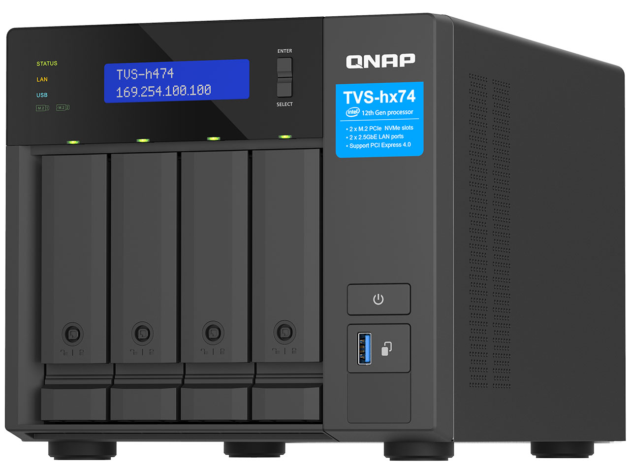 TVS-h474-PT-8G