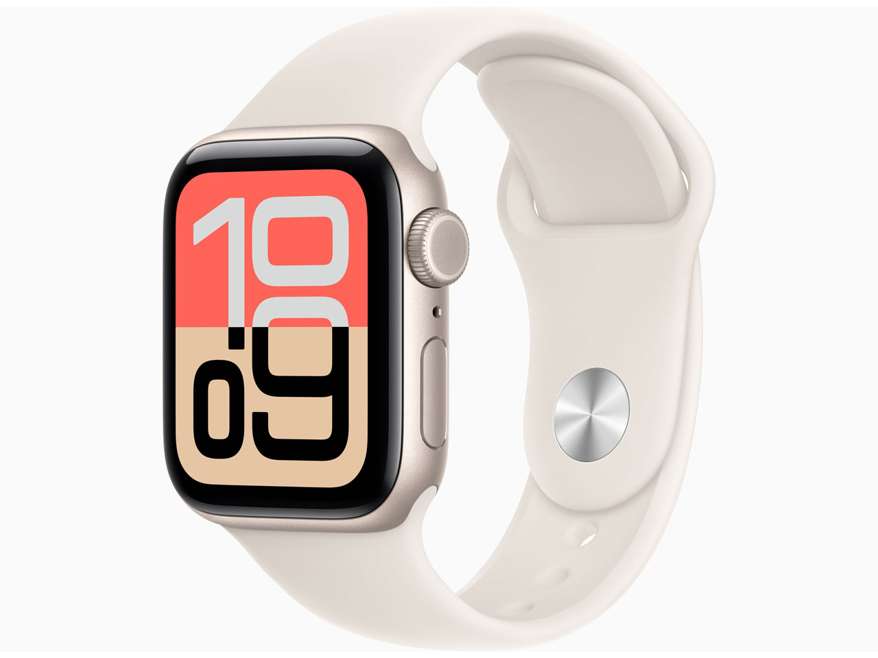 Apple Watch SE 3 GPS+Cellularモデル 40mm MEP64J/A [スターライトスポーツバンド S/M]