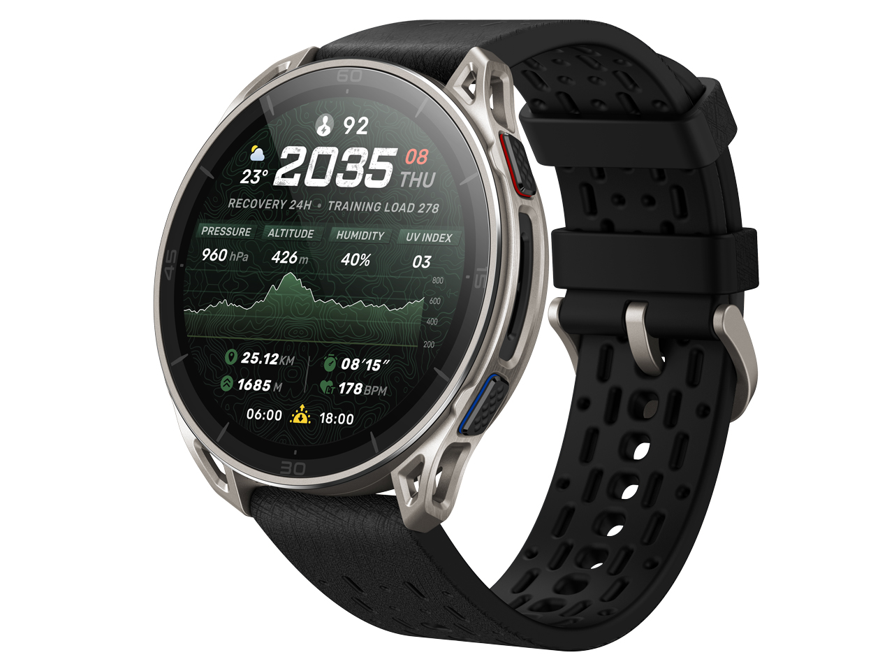 Amazfit Cheetah 2 Ultra [チタン]