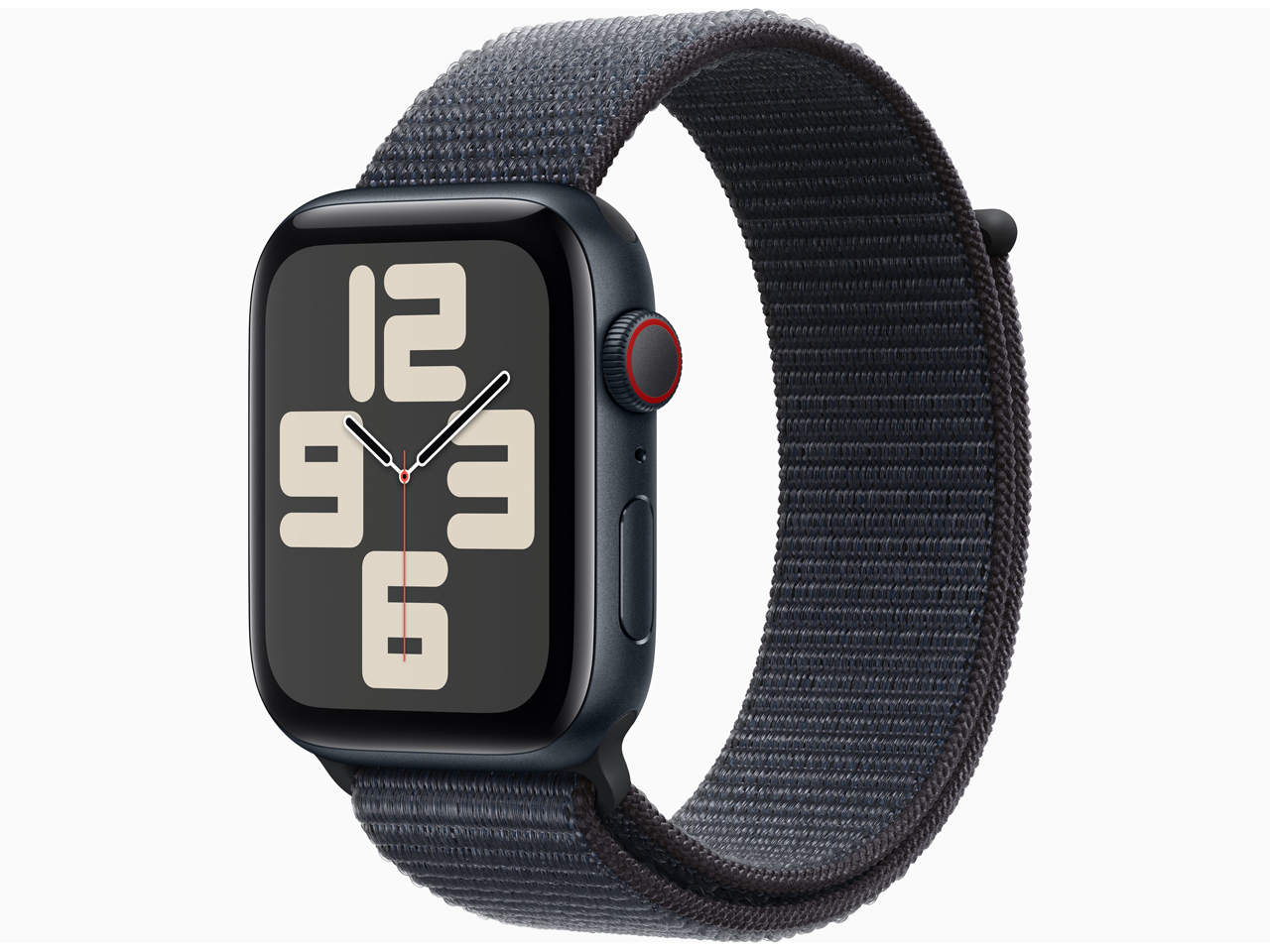 Apple Watch SE 第2世代 GPS+Cellularモデル 44mm MXGN3J/A [ミッドナイト・インクスポーツループ]