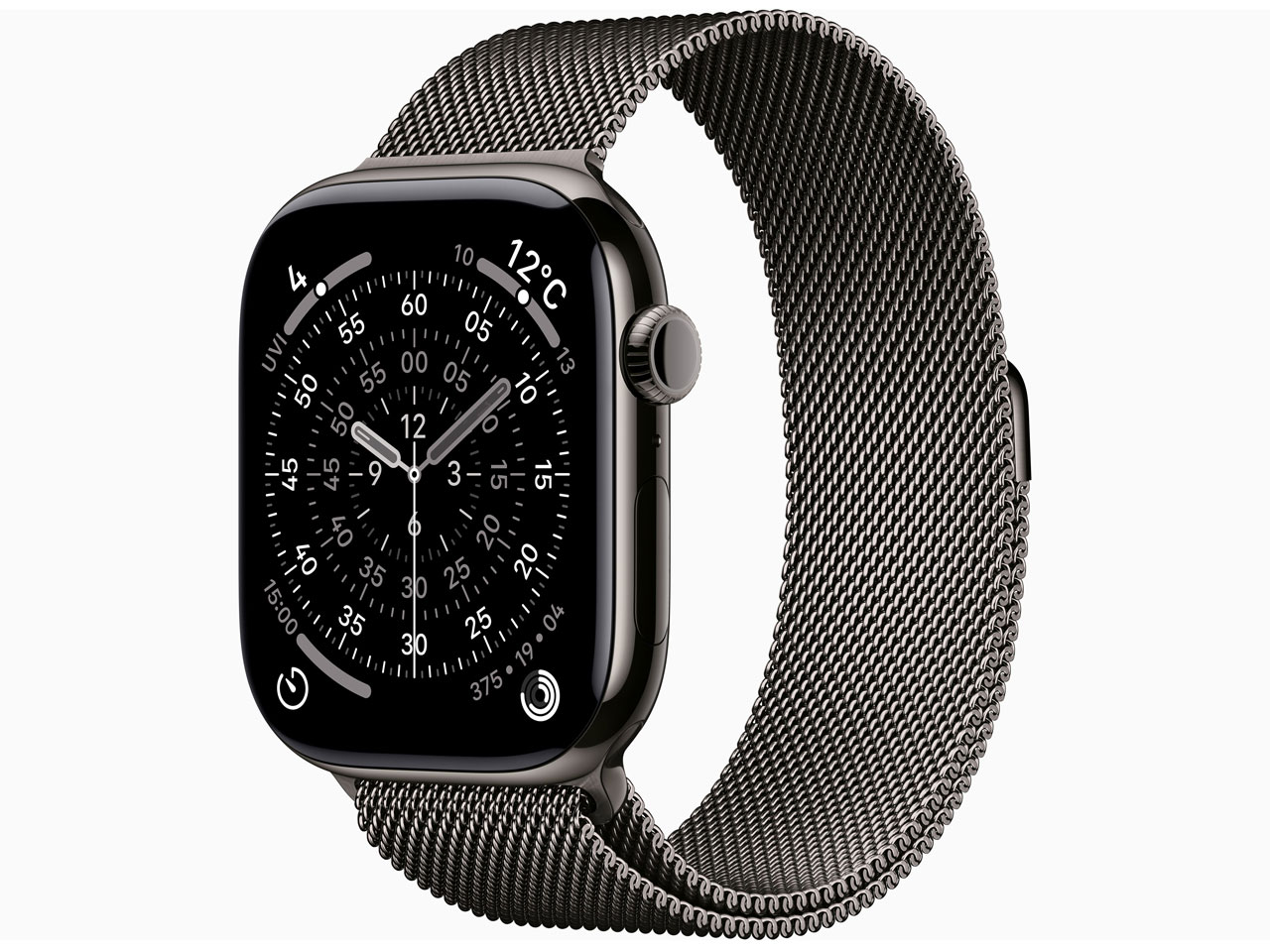 Apple Watch Series 11 GPS+Cellularモデル 46mm MFD34J/A [スレートチタニウムケース・スレートミラネーゼループ S/M]