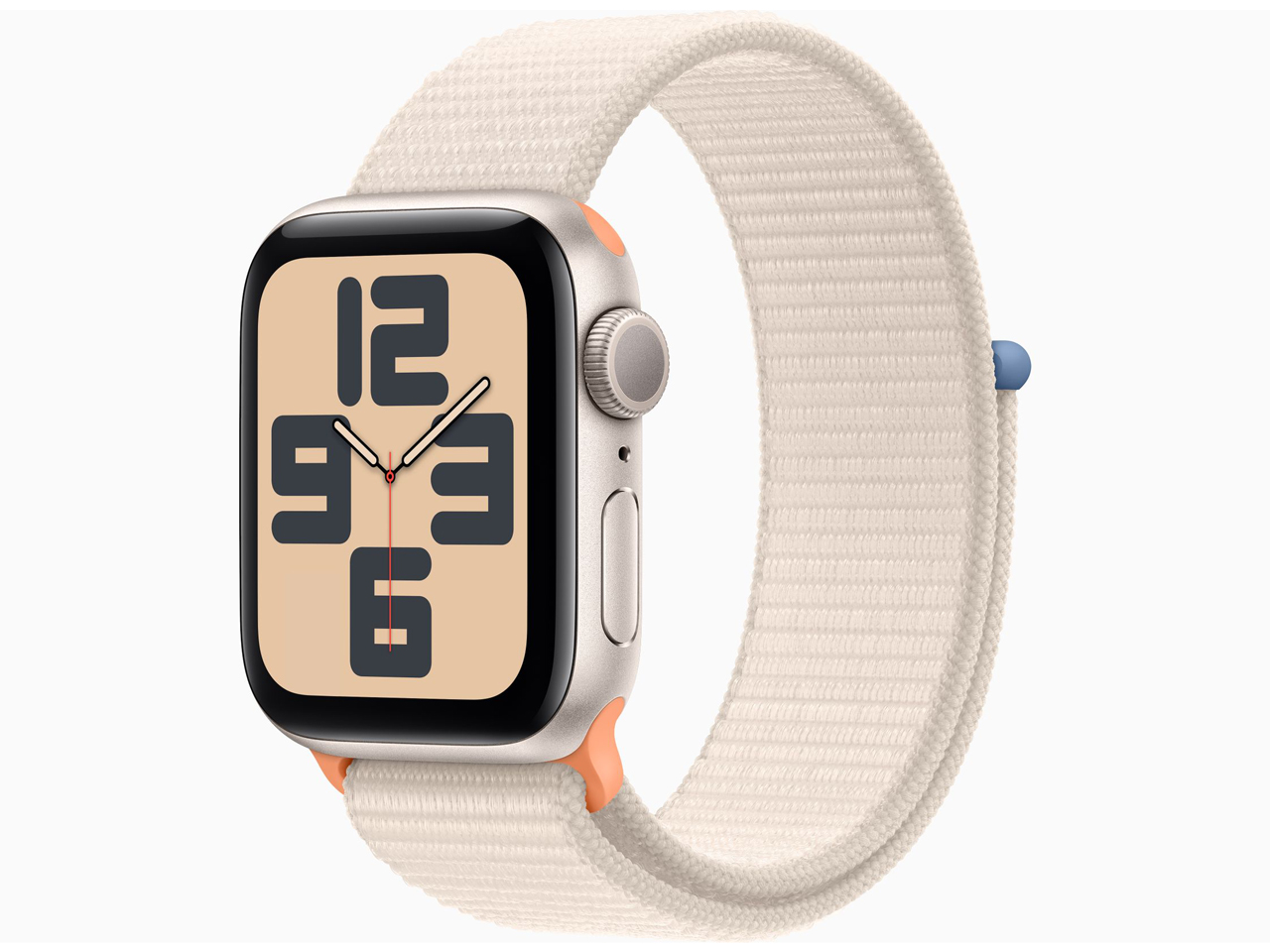 Apple Watch SE 第2世代 GPSモデル 40mm MR9W3J/A [スターライトスポーツループ]