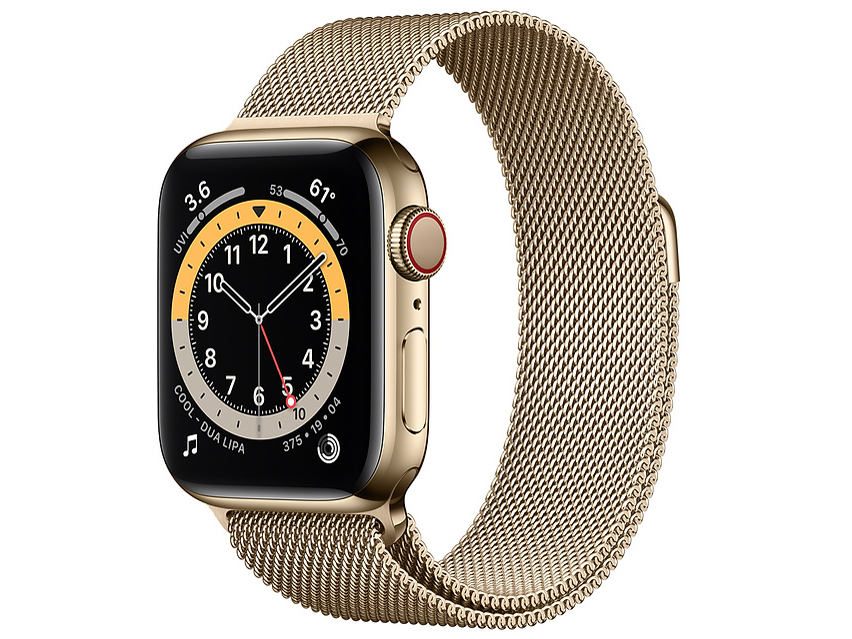Apple Watch Series 6 GPS+Cellularモデル 40mm M06W3J/A [ゴールドミラネーゼループ]