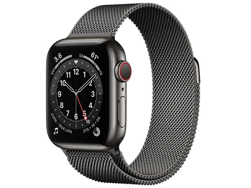 Apple Watch Series 6 GPS+Cellularモデル 40mm M06Y3J/A [グラファイトミラネーゼループ]