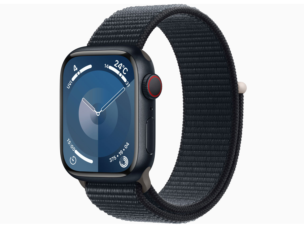 Apple Watch Series 9 GPS+Cellularモデル 41mm MRHU3J/A [ミッドナイトスポーツループ]