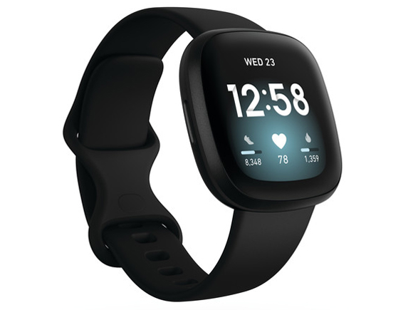 Fitbit Versa 3 FB511BKBK-FRCJK [ブラック/ブラック]