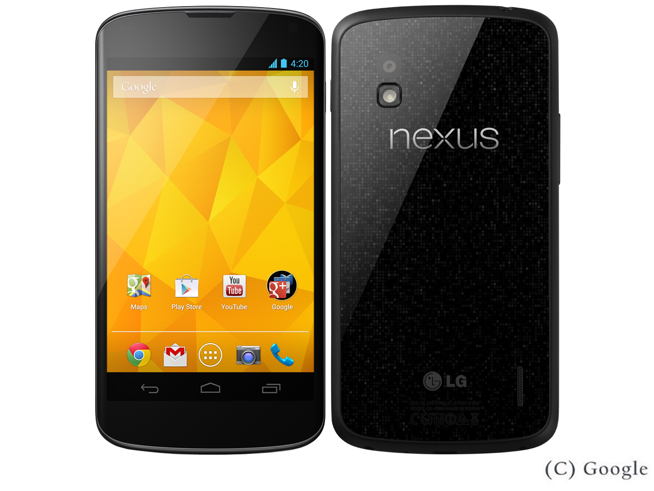 Nexus 4 LGE960 [ブラック] 